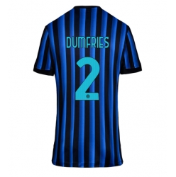 Inter Milan Denzel Dumfries #2 Heimtrikot Frauen 2025-26 Kurzarm