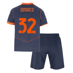 Inter Milan Federico Dimarco #32 3rd trikot Kinder 2025-26 Kurzarm (+ kurze hosen)