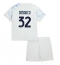 Inter Milan Federico Dimarco #32 Auswärtstrikot Kinder 2025-26 Kurzarm (+ kurze hosen)
