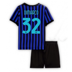 Inter Milan Federico Dimarco #32 Heimtrikot Kinder 2025-26 Kurzarm (+ kurze hosen)