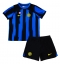 Inter Milan Heimtrikot Kinder 2023-24 Kurzarm (+ kurze hosen)