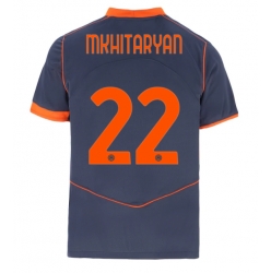 Inter Milan Henrikh Mkhitaryan #22 3rd trikot 2025-26 Kurzarm