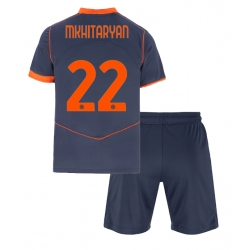 Inter Milan Henrikh Mkhitaryan #22 3rd trikot Kinder 2025-26 Kurzarm (+ kurze hosen)