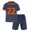 Inter Milan Henrikh Mkhitaryan #22 3rd trikot Kinder 2025-26 Kurzarm (+ kurze hosen)