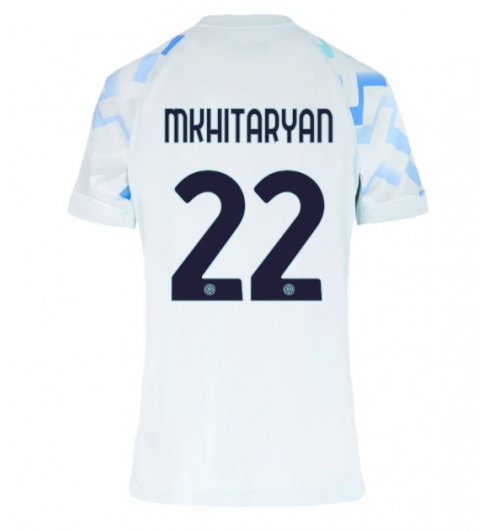 Inter Milan Henrikh Mkhitaryan #22 Auswärtstrikot Frauen 2025-26 Kurzarm Inter Milan Henrikh Mkhitaryan #22 Auswärtstrikot Frauen 2025-26 Kurzarm