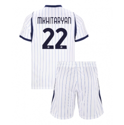 Inter Milan Henrikh Mkhitaryan #22 Auswärtstrikot Kinder 2026-27 Kurzarm (+ kurze hosen)