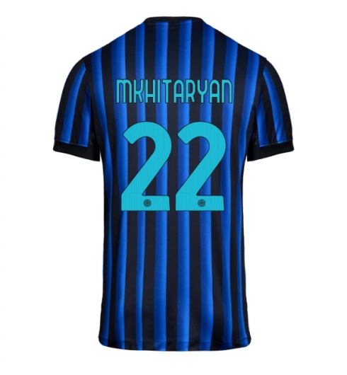 Inter Milan Henrikh Mkhitaryan #22 Heimtrikot 2025-26 Kurzarm Inter Milan Henrikh Mkhitaryan #22 Heimtrikot 2025-26 Kurzarm