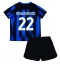 Inter Milan Henrikh Mkhitaryan #22 Heimtrikot Kinder 2023-24 Kurzarm (+ kurze hosen)