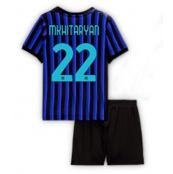 Inter Milan Henrikh Mkhitaryan #22 Heimtrikot Kinder 2025-26 Kurzarm (+ kurze hosen)