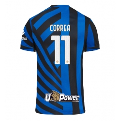 Inter Milan Joaquin Correa #11 Heimtrikot 2024-25 Kurzarm