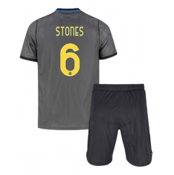 Inter Milan John Stones #6 3rd trikot Kinder 2026-27 Kurzarm (+ kurze hosen)