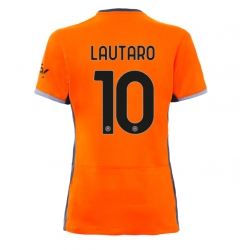 Inter Milan Lautaro Martinez #10 3rd trikot Frauen 2023-24 Kurzarm