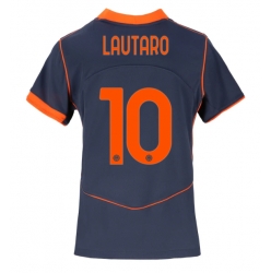Inter Milan Lautaro Martinez #10 3rd trikot Frauen 2025-26 Kurzarm