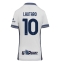Inter Milan Lautaro Martinez #10 Auswärtstrikot Frauen 2024-25 Kurzarm