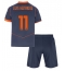 Inter Milan Luis Henrique #11 3rd trikot Kinder 2025-26 Kurzarm (+ kurze hosen)