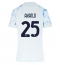 Inter Milan Manuel Akanji #25 Auswärtstrikot Frauen 2025-26 Kurzarm