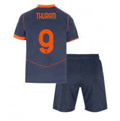 Inter Milan Marcus Thuram #9 3rd trikot Kinder 2025-26 Kurzarm (+ kurze hosen)