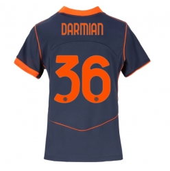 Inter Milan Matteo Darmian #36 3rd trikot Frauen 2025-26 Kurzarm