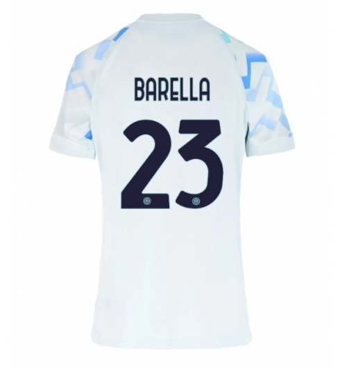 Inter Milan Nicolo Barella #23 Auswärtstrikot Frauen 2025-26 Kurzarm Inter Milan Nicolo Barella #23 Auswärtstrikot Frauen 2025-26 Kurzarm