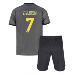 Inter Milan Piotr Zielinski #7 3rd trikot Kinder 2026-27 Kurzarm (+ kurze hosen)