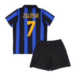 Inter Milan Piotr Zielinski #7 Heimtrikot Kinder 2026-27 Kurzarm (+ kurze hosen)