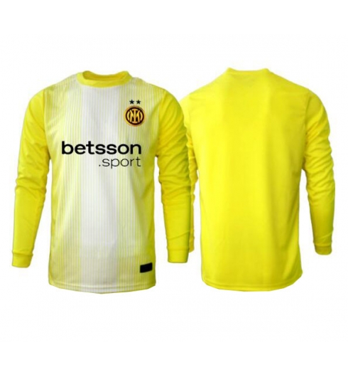 Inter Milan Torwart Auswärtstrikot 2025-26 Langarm Inter Milan Torwart Auswärtstrikot 2025-26 Langarm