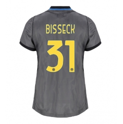 Inter Milan Yann Bisseck #31 3rd trikot Frauen 2026-27 Kurzarm