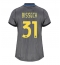 Inter Milan Yann Bisseck #31 3rd trikot Frauen 2026-27 Kurzarm Inter Milan Yann Bisseck #31 3rd trikot Frauen 2026-27 Kurzarm