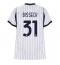 Inter Milan Yann Bisseck #31 Auswärtstrikot Frauen 2026-27 Kurzarm Inter Milan Yann Bisseck #31 Auswärtstrikot Frauen 2026-27 Kurzarm