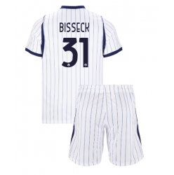 Inter Milan Yann Bisseck #31 Auswärtstrikot Kinder 2026-27 Kurzarm (+ kurze hosen)