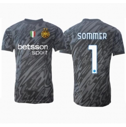 Inter Milan Yann Sommer #1 Torwart 3rd trikot 2024-25 Kurzarm