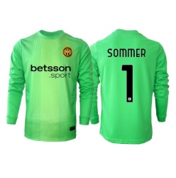 Inter Milan Yann Sommer #1 Torwart 3rd trikot 2025-26 Langarm