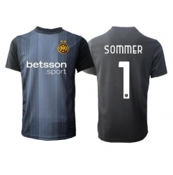 Inter Milan Yann Sommer #1 Torwart Heimtrikot 2025-26 Kurzarm