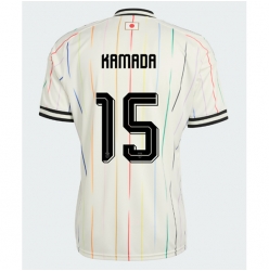 Japan Daichi Kamada #15 Auswärtstrikot WM 2026 Kurzarm