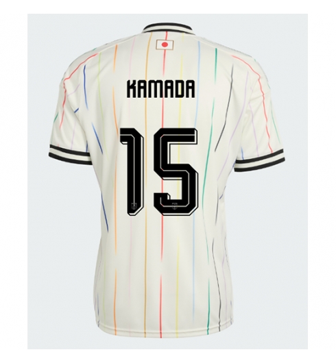 Japan Daichi Kamada #15 Auswärtstrikot WM 2026 Kurzarm Japan Daichi Kamada #15 Auswärtstrikot WM 2026 Kurzarm