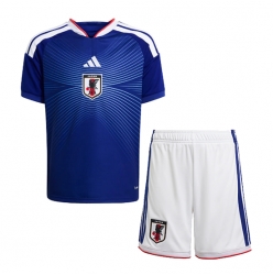 Japan Heimtrikot Kinder WM 2026 Kurzarm (+ kurze hosen)