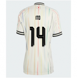 Japan Junya Ito #14 Auswärtstrikot Frauen WM 2026 Kurzarm