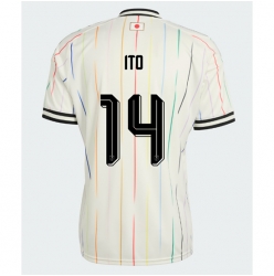 Japan Junya Ito #14 Auswärtstrikot WM 2026 Kurzarm