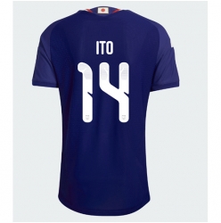 Japan Junya Ito #14 Heimtrikot WM 2026 Kurzarm