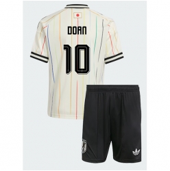 Japan Ritsu Doan #10 Auswärtstrikot Kinder WM 2026 Kurzarm (+ kurze hosen)