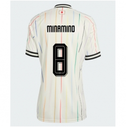 Japan Takumi Minamino #8 Auswärtstrikot Frauen WM 2026 Kurzarm
