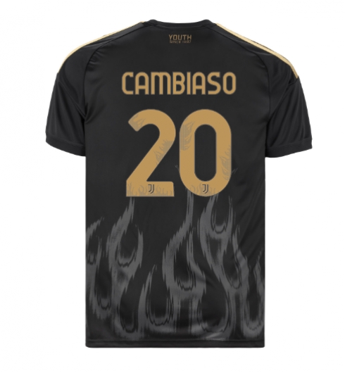 Juventus Andrea Cambiaso #20 3rd trikot 2026-27 Kurzarm Juventus Andrea Cambiaso #20 3rd trikot 2026-27 Kurzarm