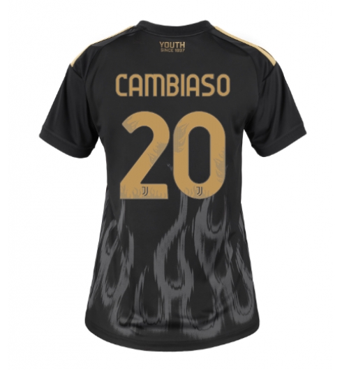 Juventus Andrea Cambiaso #20 3rd trikot Frauen 2026-27 Kurzarm Juventus Andrea Cambiaso #20 3rd trikot Frauen 2026-27 Kurzarm