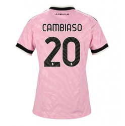 Juventus Andrea Cambiaso #20 Auswärtstrikot Frauen 2026-27 Kurzarm