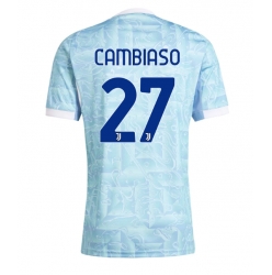 Juventus Andrea Cambiaso #27 Auswärtstrikot 2025-26 Kurzarm