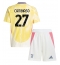 Juventus Andrea Cambiaso #27 Auswärtstrikot Kinder 2024-25 Kurzarm (+ kurze hosen)
