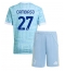 Juventus Andrea Cambiaso #27 Auswärtstrikot Kinder 2025-26 Kurzarm (+ kurze hosen)