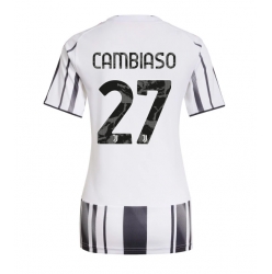 Juventus Andrea Cambiaso #27 Heimtrikot Frauen 2025-26 Kurzarm Juventus Andrea Cambiaso #27 Heimtrikot Frauen 2025-26 Kurzarm