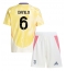 Juventus Danilo Luiz #6 Auswärtstrikot Kinder 2024-25 Kurzarm (+ kurze hosen)