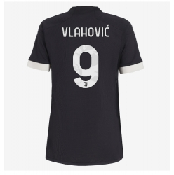 Juventus Dusan Vlahovic #9 3rd trikot Frauen 2023-24 Kurzarm